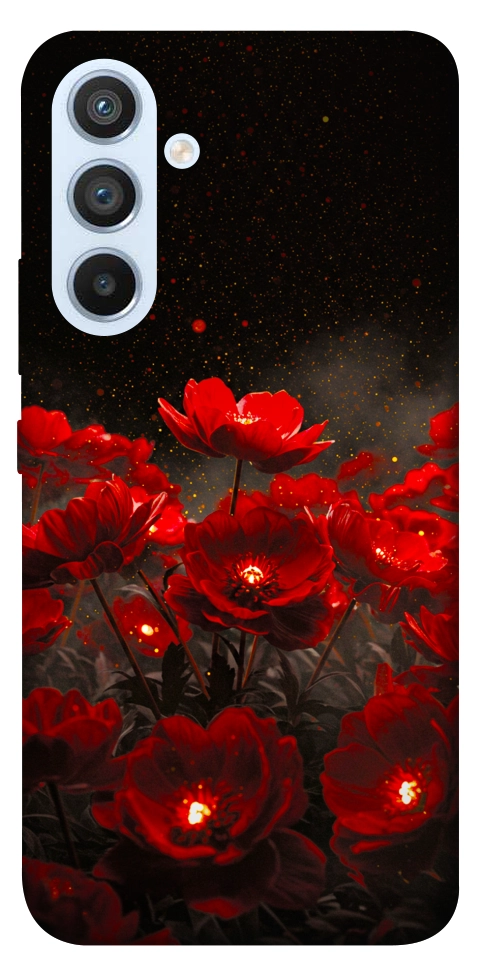 Чехол Burning flowers для Galaxy A54 5G