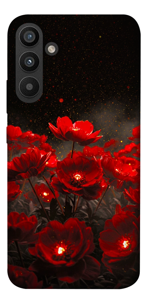 Чохол Burning flowers для Galaxy A34 5G