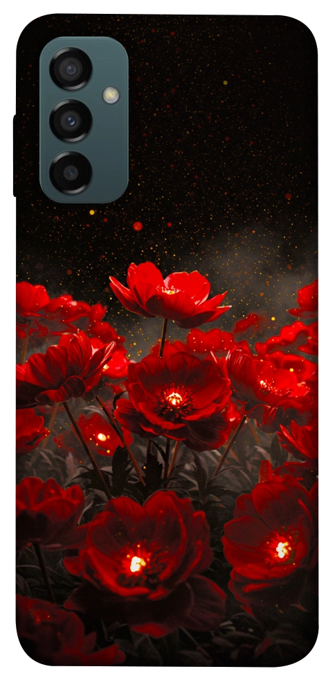 Чохол Burning flowers для Galaxy M34 5G