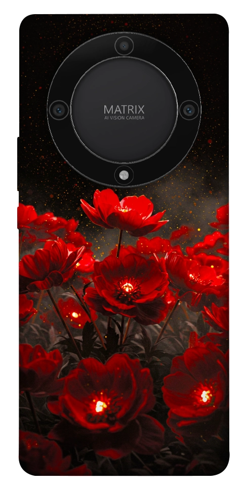 Чехол Burning flowers для Huawei Magic5 Lite