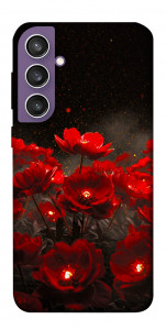 Чохол Burning flowers для Galaxy S23 FE