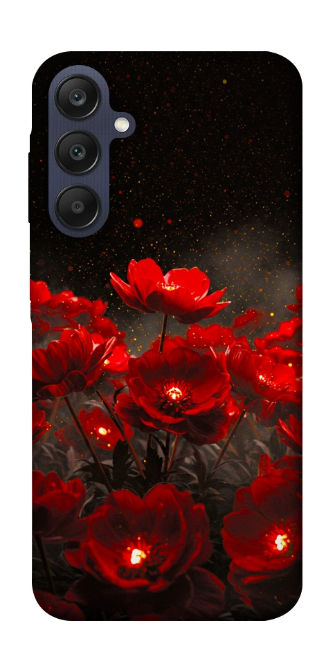 Чехол Burning flowers для Galaxy A25 5G