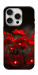 Чехол Burning flowers для iPhone 16 Pro