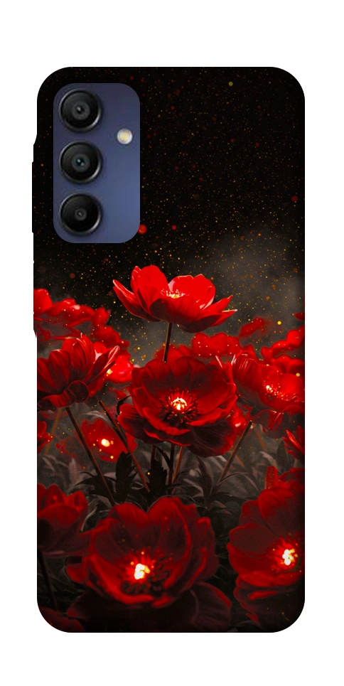 Чохол Burning flowers для Galaxy A16 5G