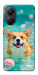 Чехол Swimming corgi для Xiaomi Poco X7 Pro