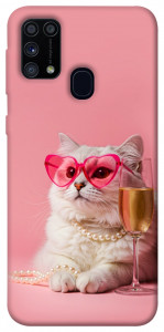 Чехол Pinky cat для Galaxy M31 (2020)
