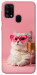 Чехол Pinky cat для Galaxy M31 (2020)