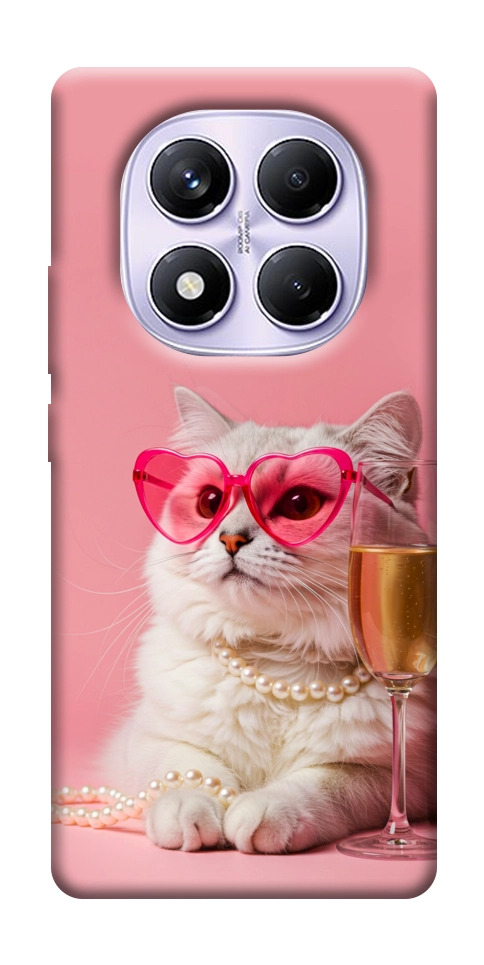 Чохол Pinky cat для Xiaomi Redmi Note 14 Pro 4G