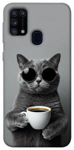 Чехол Grey cat coffee для Galaxy M31 (2020)