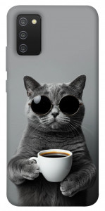 Чехол Grey cat coffee для Galaxy A02s