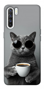 Чехол Grey cat coffee для Oppo Reno 3