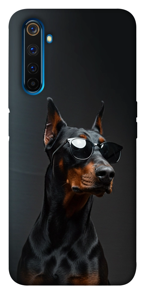 Чехол Cool doberman для Realme 6 Pro