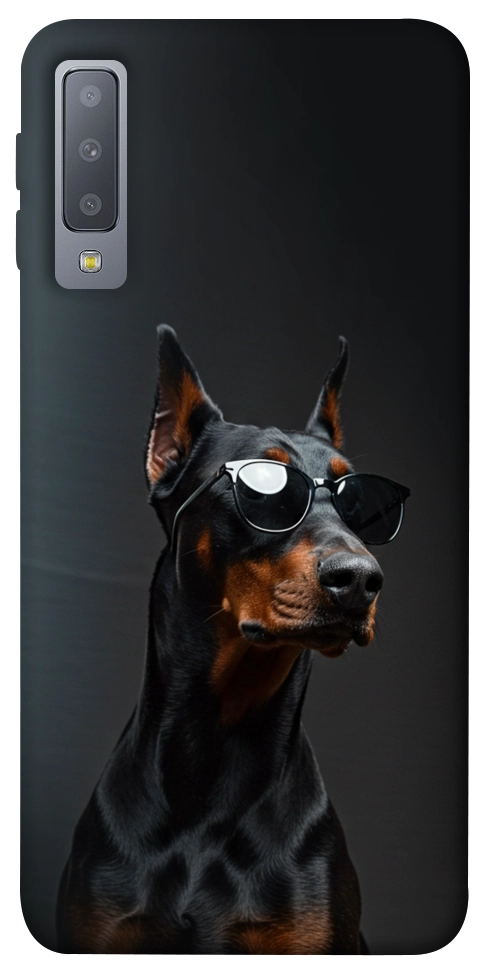 Чехол Cool doberman для Galaxy A7 (2018)