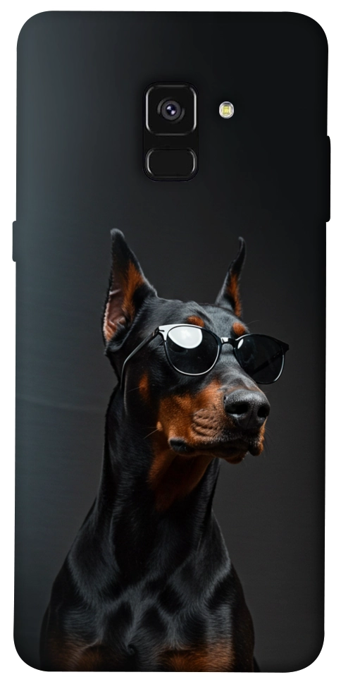 Чехол Cool doberman для Galaxy A8 (2018)