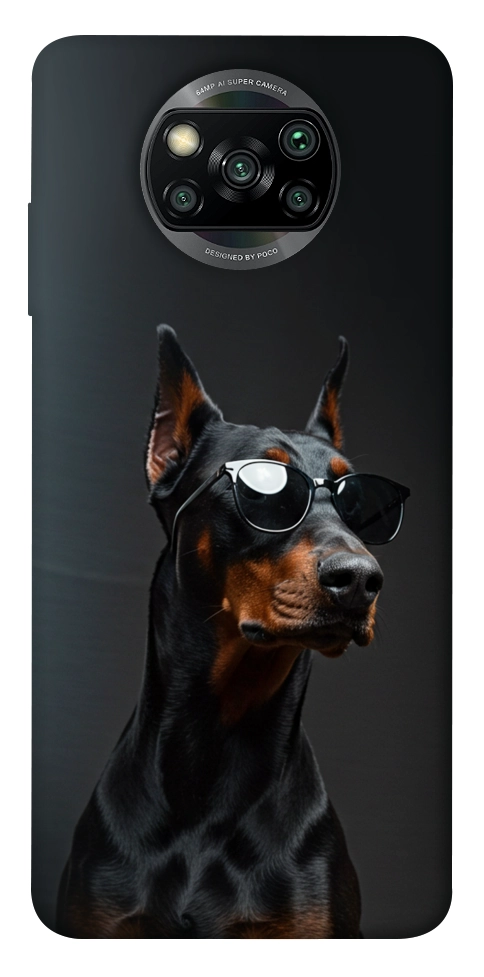 Чехол Cool doberman для Xiaomi Poco X3 NFC