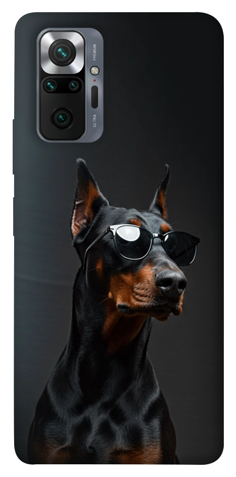 Чехол Cool doberman для Xiaomi Redmi Note 10 Pro