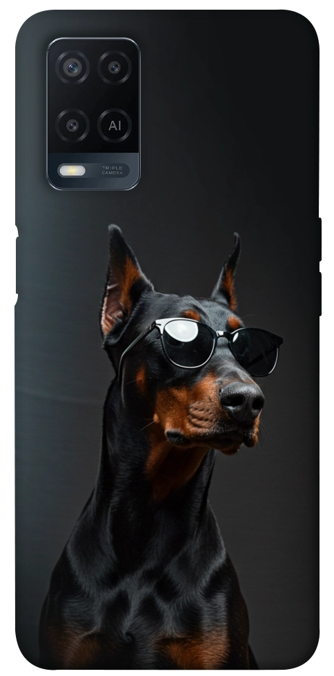 Чехол Cool doberman для Oppo A54 4G