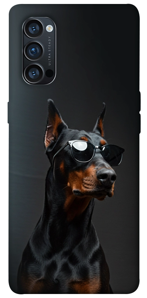 Чехол Cool doberman для Oppo Reno 4 Pro 5G