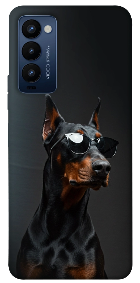 Чохол Cool doberman для TECNO Camon 18