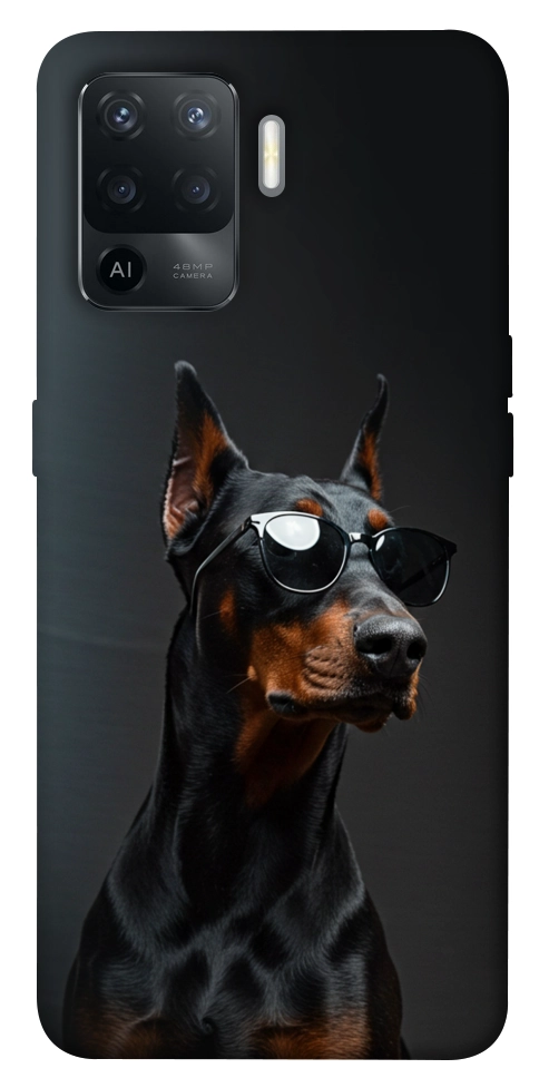 Чехол Cool doberman для Oppo Reno 5 Lite