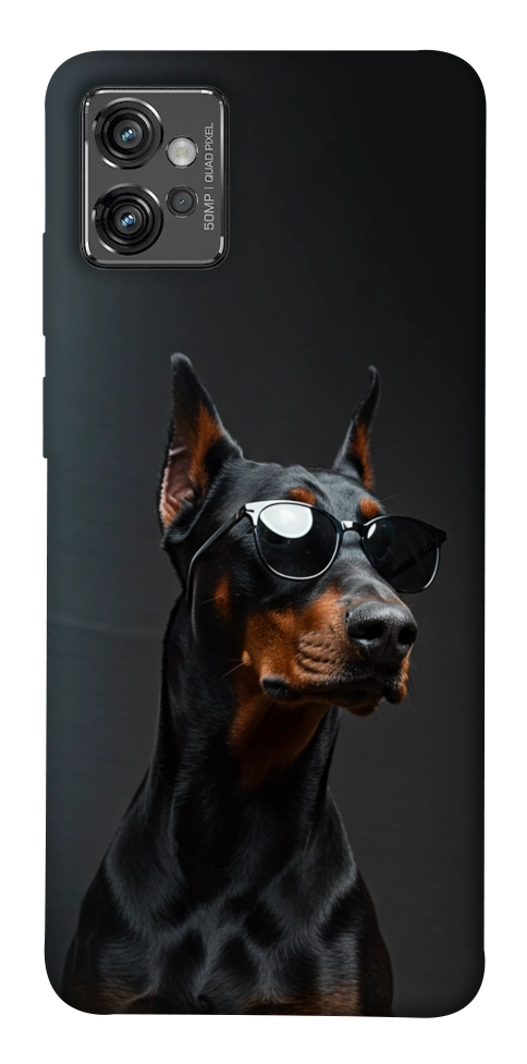 Чехол Cool doberman для Motorola Moto G32