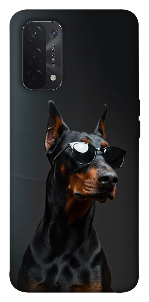 Чехол Cool doberman для Oppo A74 5G