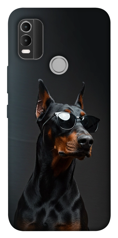 Чехол Cool doberman для Nokia C21 Plus