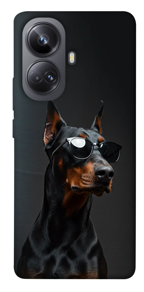 Чехол Cool doberman для Realme 10 Pro+