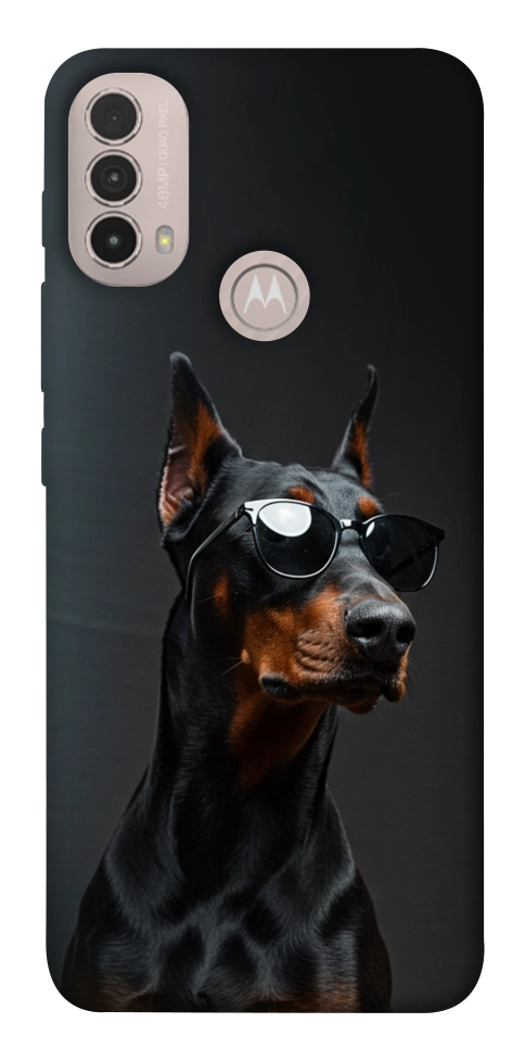 Чехол Cool doberman для Motorola Moto E30