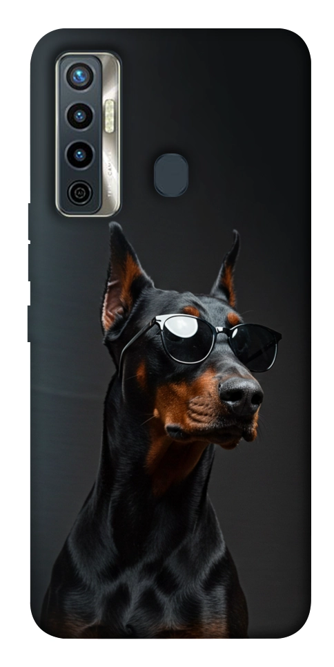 Чехол Cool doberman для TECNO Camon 17