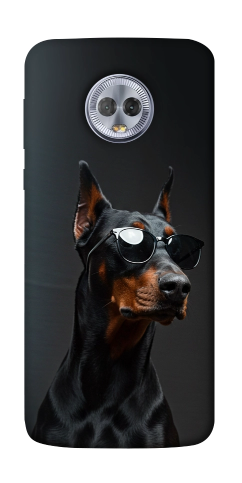 Чехол Cool doberman для Motorola Moto G6 Plus