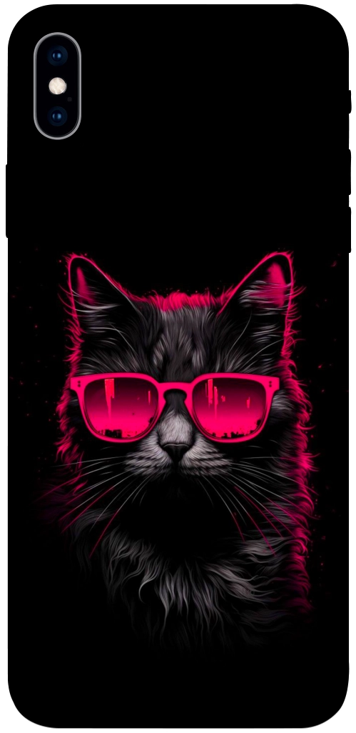 Чехол Cyberpunk cat для iPhone XS Max