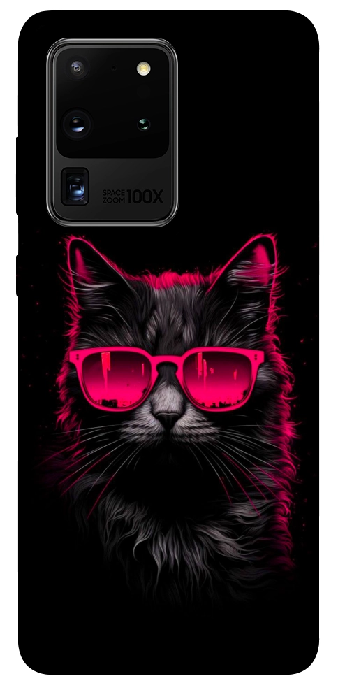 Чехол Cyberpunk cat для Galaxy S20 Ultra (2020)