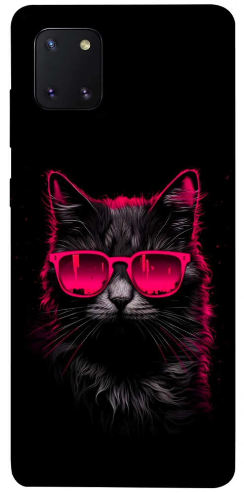 Чехол Cyberpunk cat для Galaxy Note 10 Lite (2020)