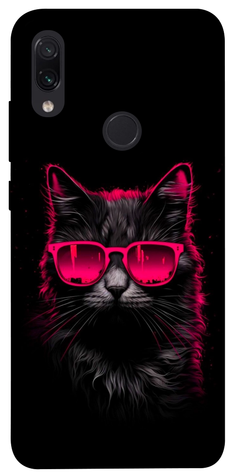 Чехол Cyberpunk cat для Xiaomi Redmi Note 7