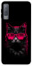 Чехол Cyberpunk cat для Galaxy A7 (2018)