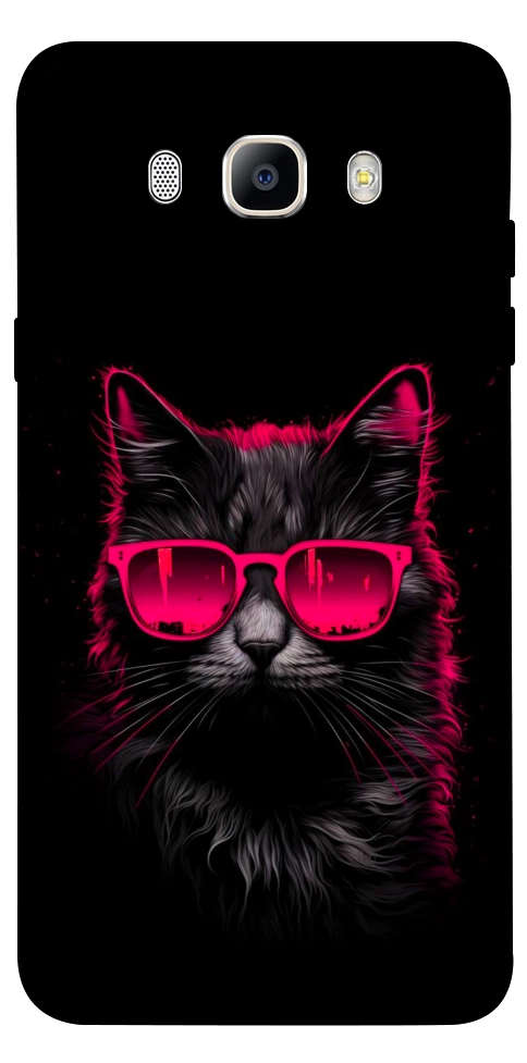 Чехол Cyberpunk cat для Galaxy J5 (2016)