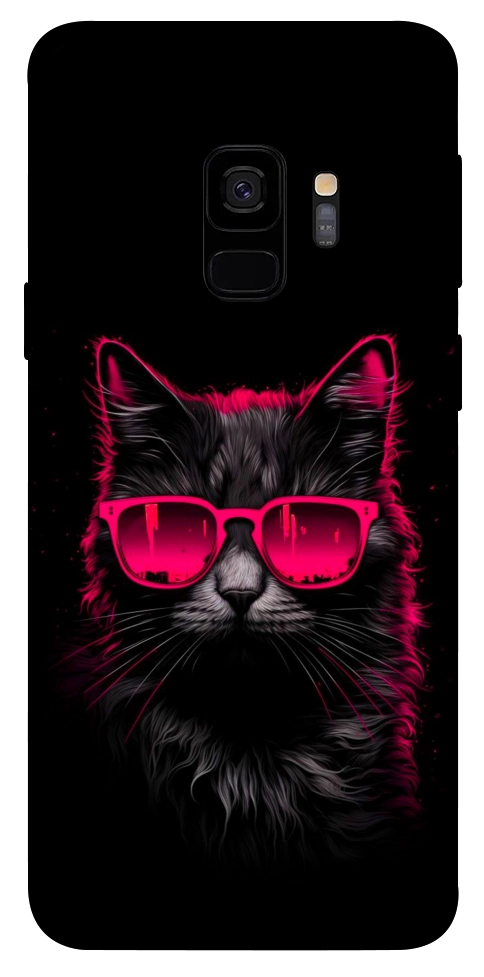 Чехол Cyberpunk cat для Galaxy S9