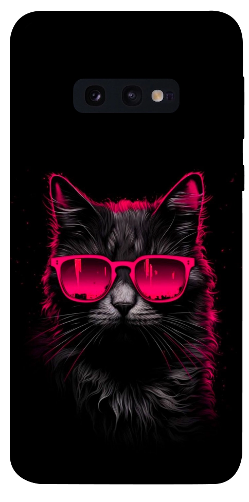 Чехол Cyberpunk cat для Galaxy S10e