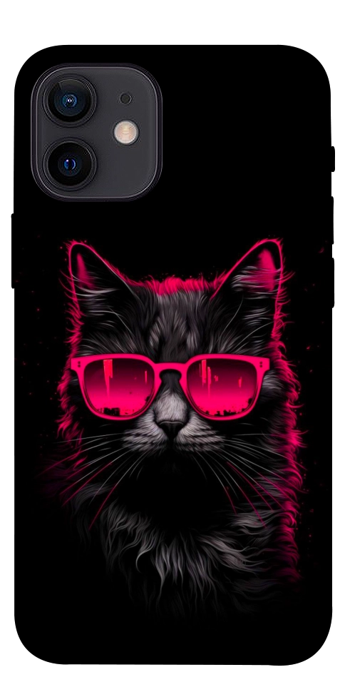 Чехол Cyberpunk cat для iPhone 12 mini