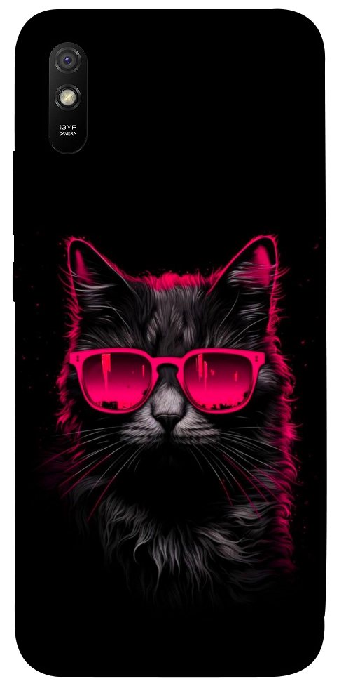 Чехол Cyberpunk cat для Xiaomi Redmi 9A