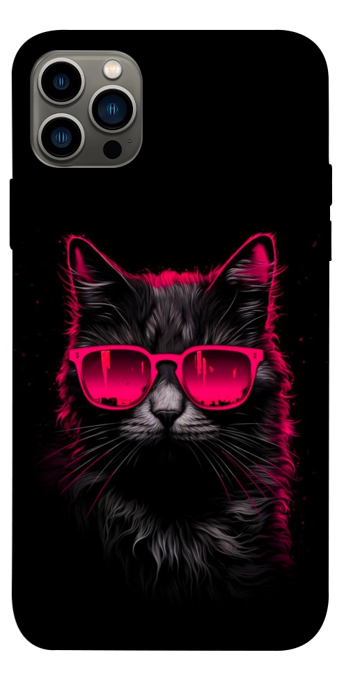 Чехол Cyberpunk cat для iPhone 12 Pro