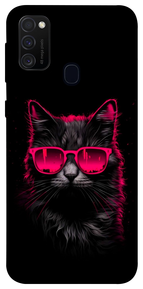 Чехол Cyberpunk cat для Galaxy M30s