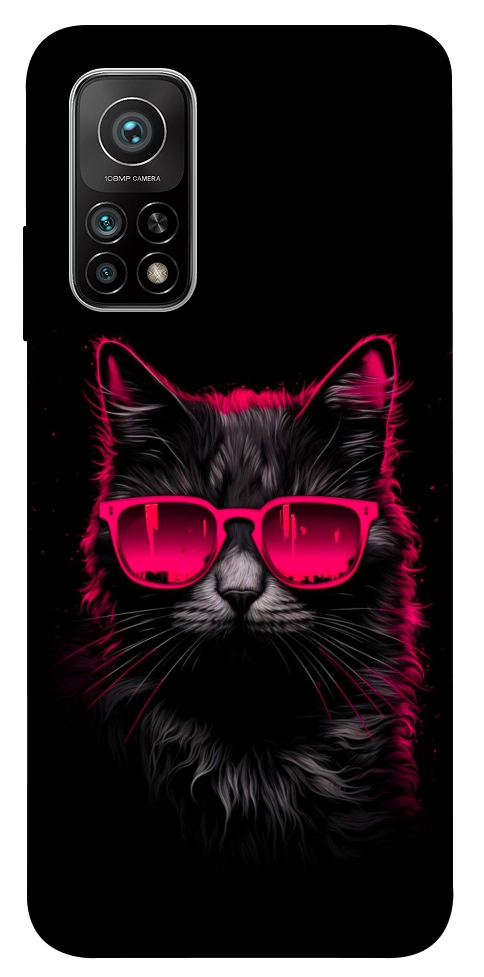 Чехол Cyberpunk cat для Xiaomi Mi 10T Pro