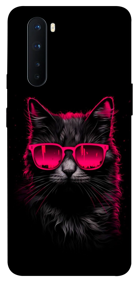 Чехол Cyberpunk cat для OnePlus Nord