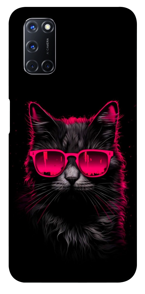 Чехол Cyberpunk cat для Oppo A92