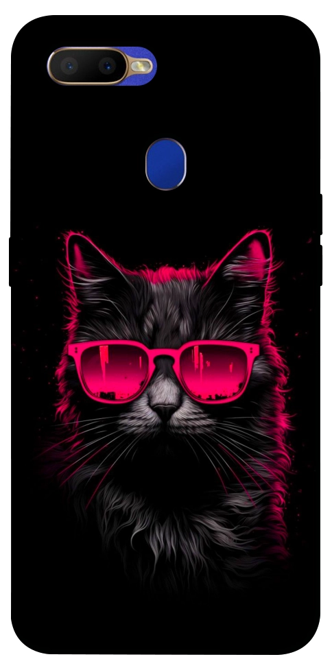 Чехол Cyberpunk cat для Oppo A5s