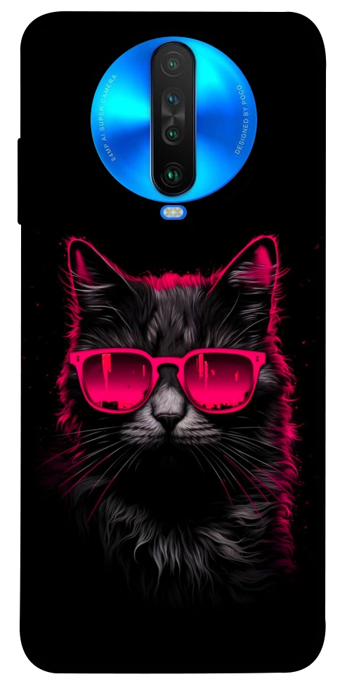 Чехол Cyberpunk cat для Xiaomi Poco X2