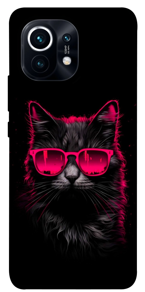 Чехол Cyberpunk cat для Xiaomi Mi 11