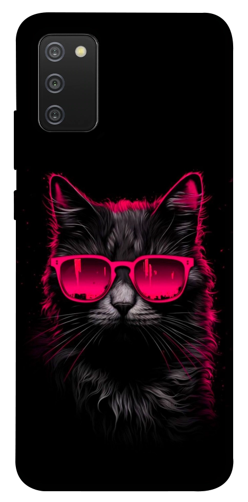 Чехол Cyberpunk cat для Galaxy A02s